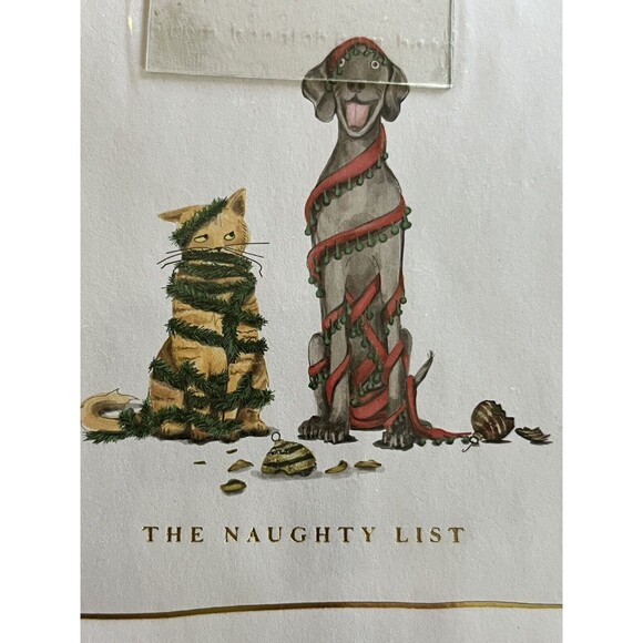 Note Pad 3 Naughty List Shopping List and 1 French Fries Things To Do  NEW - Picture 2 of 6